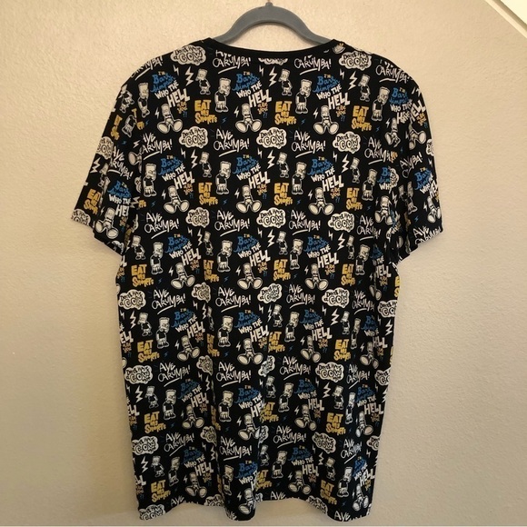 The Simpsons Twentieth Century Fox Film Matt Groening Allover Graphic T-Shirt XL - Picture 5 of 12